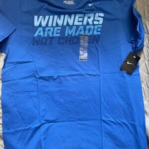 ***NIKE*** Winners are Made Royal blue tee